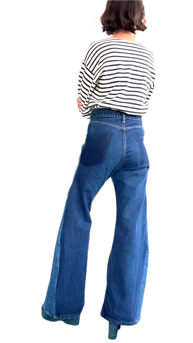 Repurposed Wide Leg Jean