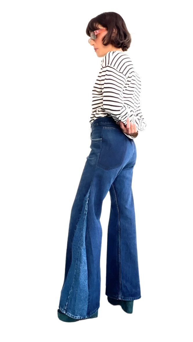 Repurposed Wide Leg Jean